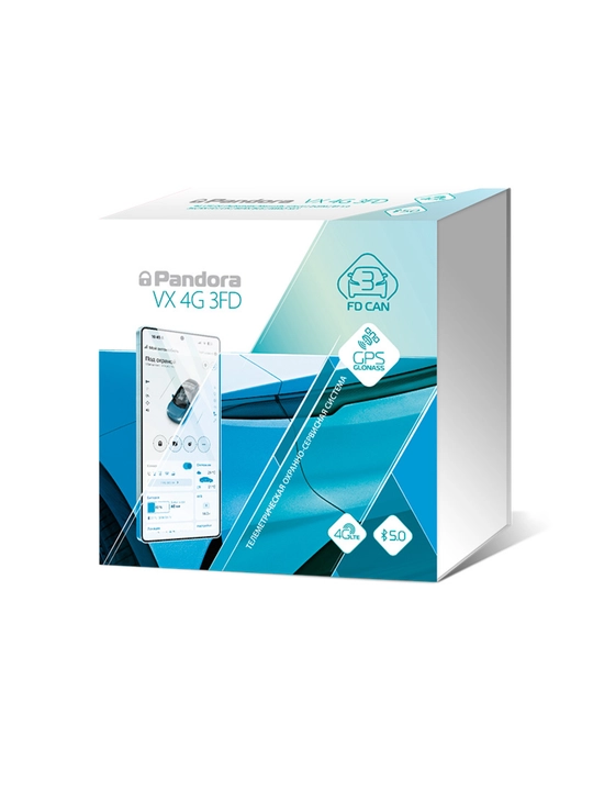 Автосигнализация Pandora VX-4G 3FD GPS - 