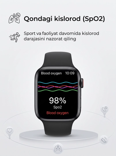 Smart Watch M9 – Aqlli soat