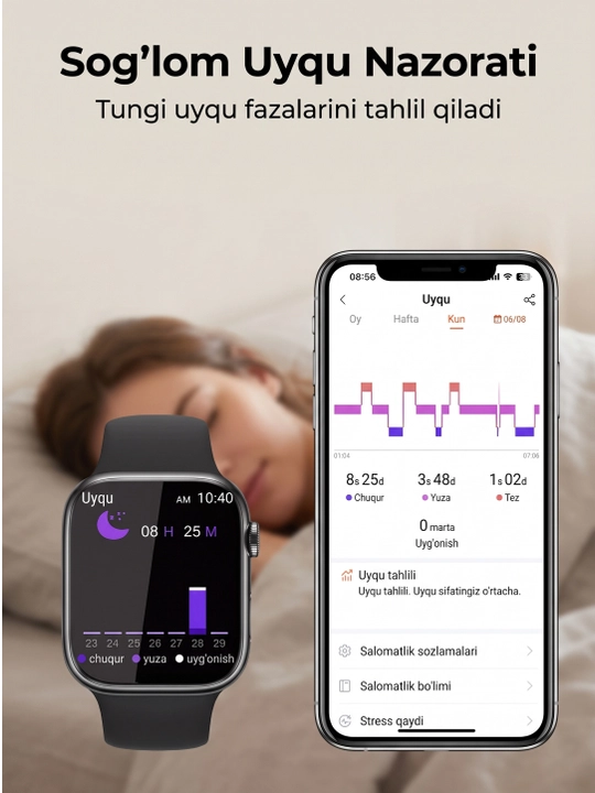 Smart Watch M9 – Aqlli soat