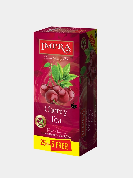 IMPRA qora choyi, Olcha, 1,7 grammli 30 ta paketcha