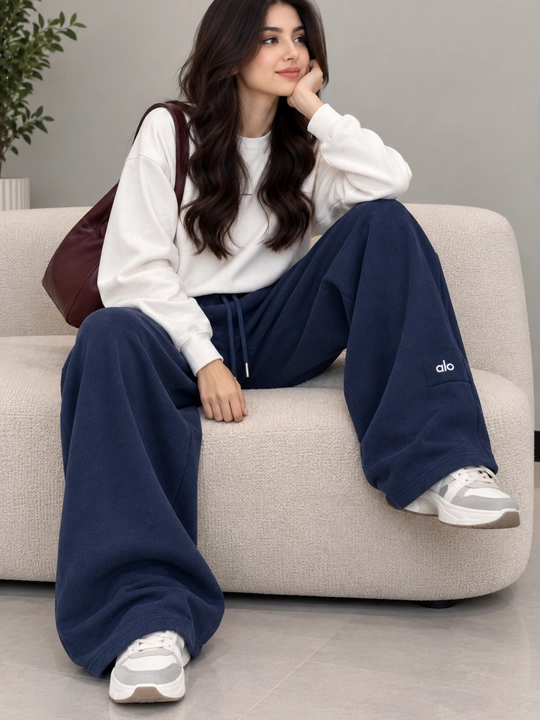 Ayollar va qizlar uchun keng sport shimlari, kundalik Baggy jogger
