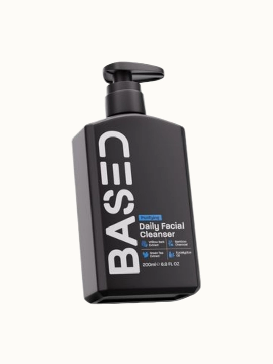 BASED yuz yuvish geli bambuk ko'miri va tol ekstrakti bilan, barcha turlarga, 200 ml