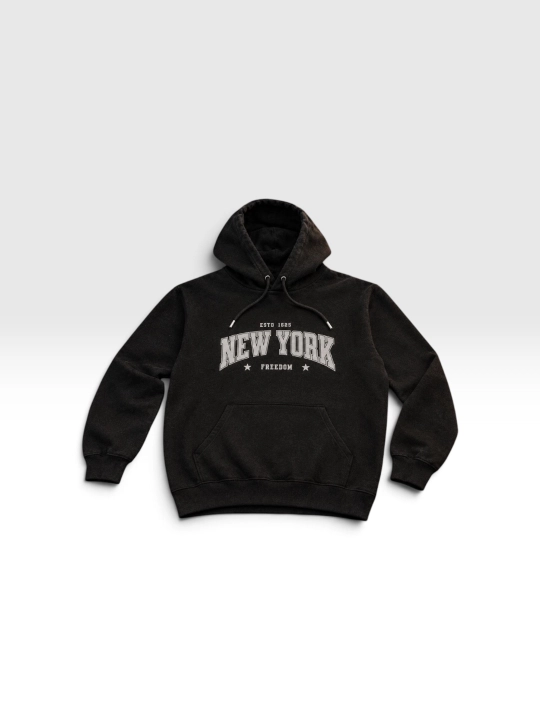 "Brooklyn EST. 1889", толстовка с капюшоном, оверсайз