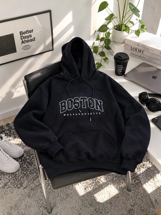 "Brooklyn EST. 1889", толстовка с капюшоном, оверсайз - 