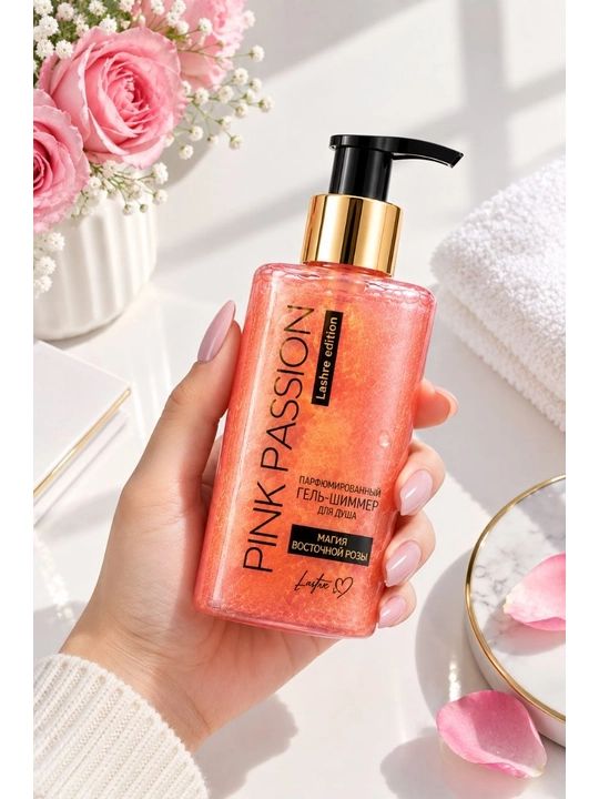 Delya Dush Pink Passion, гель для душа, 300 мл, с приятным ароматом