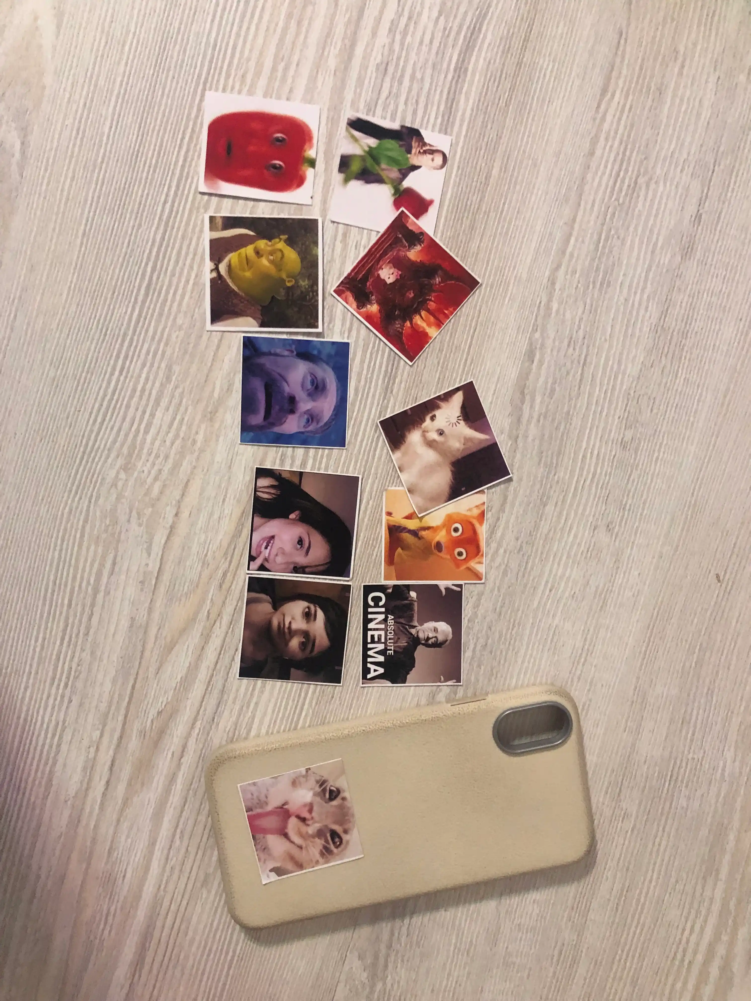Stikerlar, nakleykalar — memlar, mushuklar, telefon g‘ilofi uchun