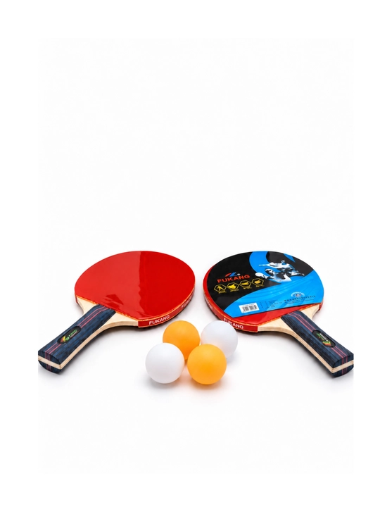 Stol tennis raketka 2 talik toplam, g'ilofli stol tenis raketka