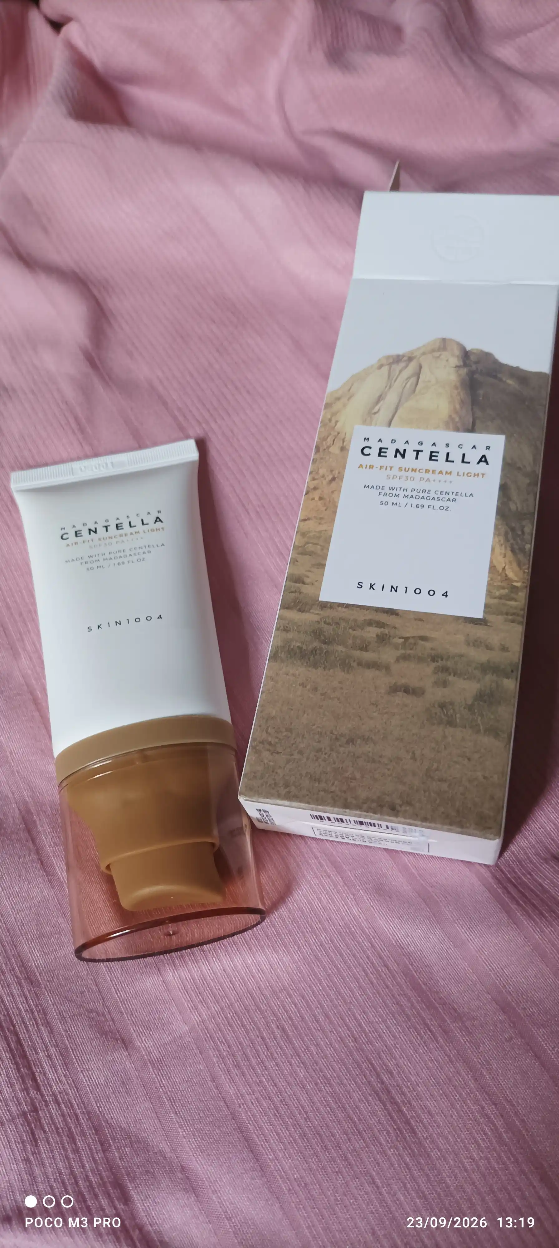 Centella Madagascar SPF 50+ — легкий солнцезащитный крем с экстрактом центеллы, 50 мл