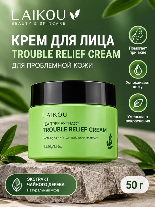 Разработано для проблемной кожи брендом LA'CORE - 