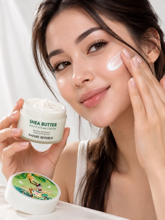 Shea Butter Moist Steam Cream — Увлажняющий крем с маслом ши