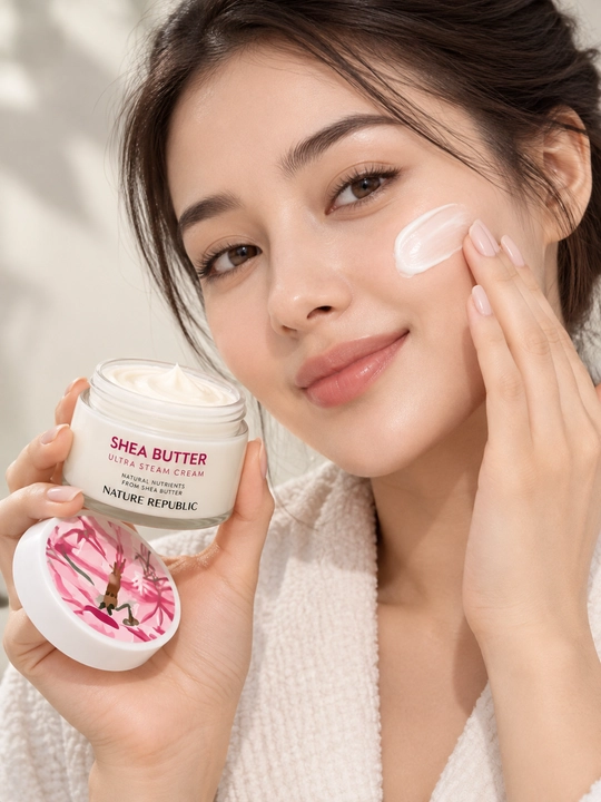 Shea Butter Moist Steam Cream — Увлажняющий крем с маслом ши