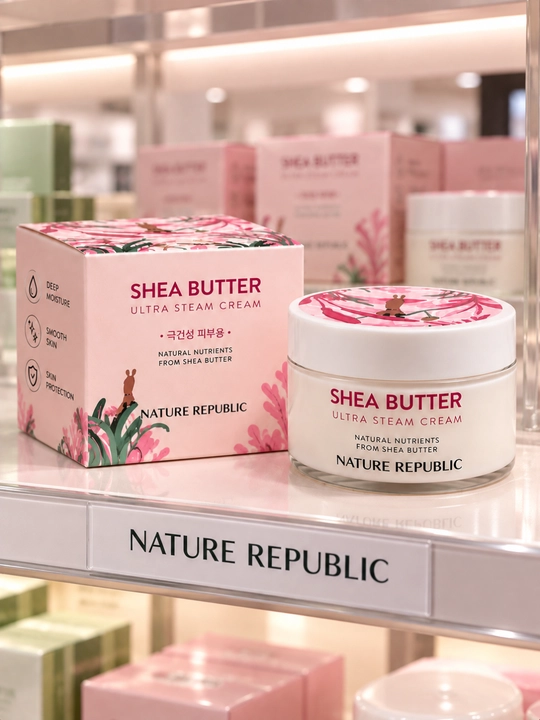 Shea Butter Moist Steam Cream — Увлажняющий крем с маслом ши