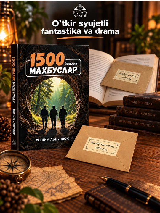 1500 yillik mahbuslar — o‘tkir syujetli fantastika va drama, maxsus sovg‘alar bilan