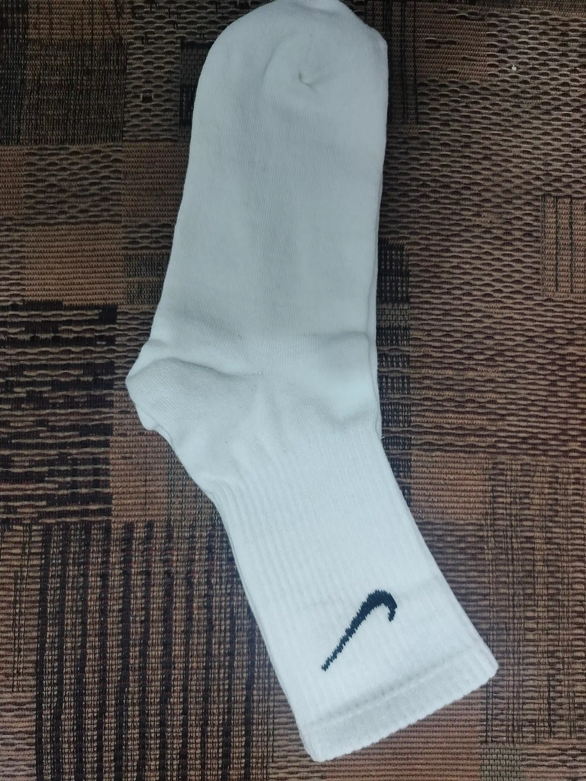 Erkaklar va ayollar sport paypog‘i, uzun paypoq paxtali, Nike paypoq, oq va qora paypoq