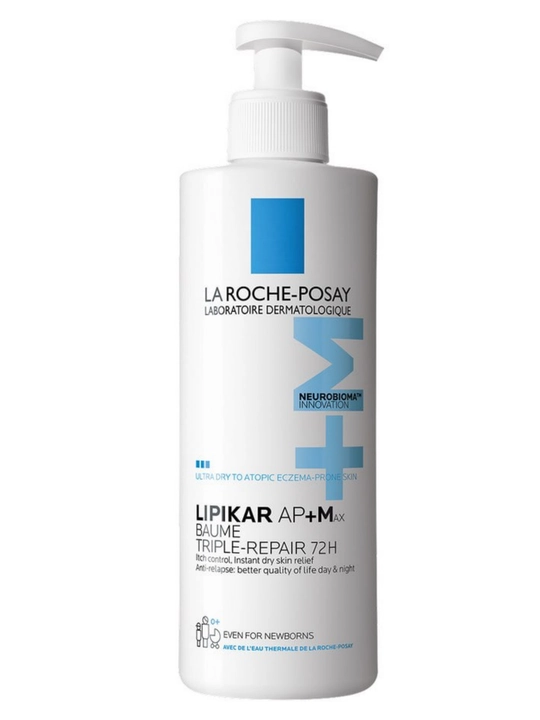 Lipitni to'ldiruvchi balzam LA ROCHE-POSAY LIPIKAR AP+M, yuz va tana uchun uch tomonlama harakat, 400 ml