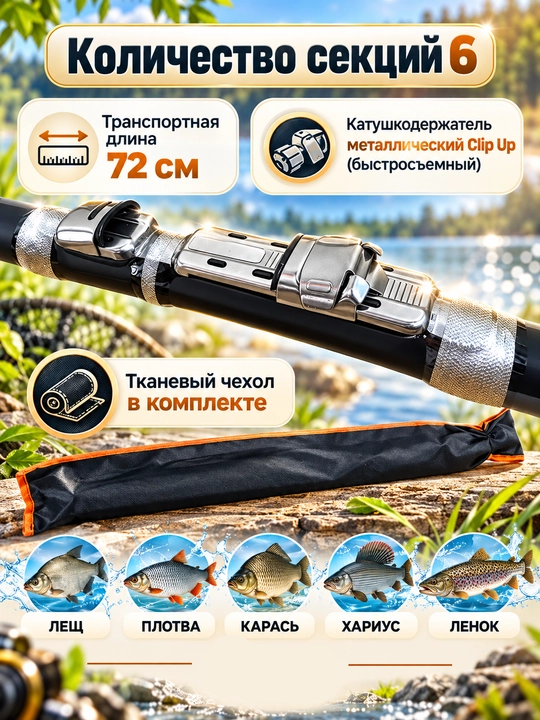 Фидерное удилище для рыбалки, прочное и чувствительное, для дальнего заброса
