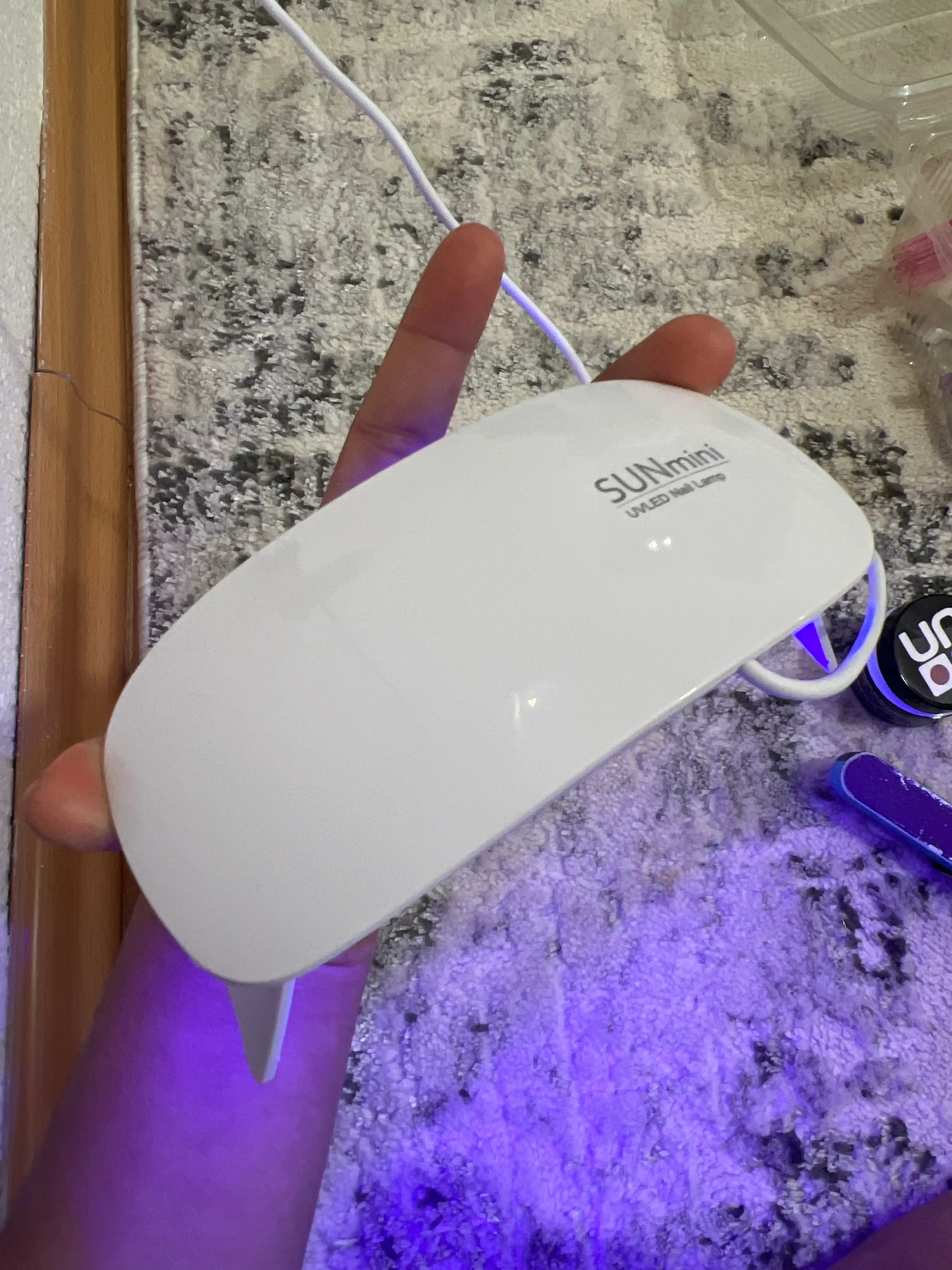 Мини LED лампа для маникюра и педикюра, для сушки ногтей