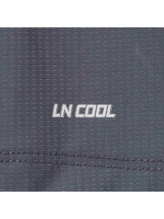 Li-Ning LN COOL erkaklar polo futbolkasi, kalta yengli sport modeli