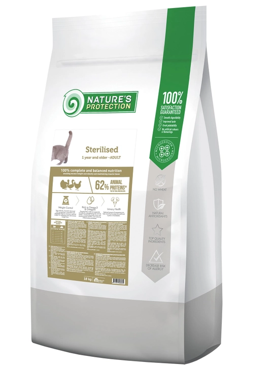 Nature’s Protection Sterilised 18kg - 