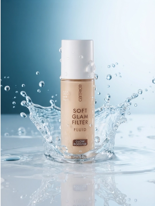 Flyuid Catrice Soft Glam Filter, yumshoq porlash effekti bilan, 30 ml