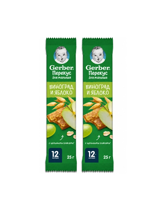 GERBER mevali batonchiklar, 20x25g
