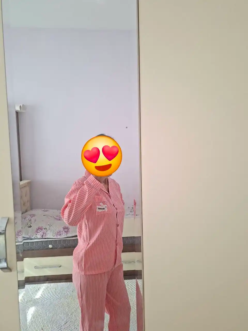 Ayollar pijamasi 2ta 1 tada, 2 o'lcham katta oling, uy kiyimi to'plam qizlar uchun, 6 rang