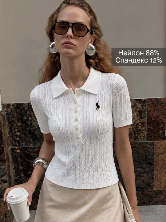 Поло, американка, топ, топик для девушек, женская кофта, поло, финка, топик