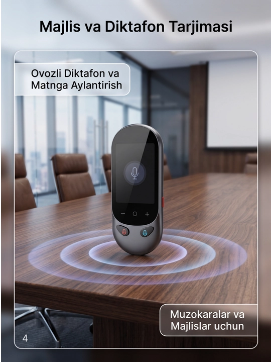 VORMOR T8Pro AI Aqlli Ovozli Cho’ntak Tarjimon – Dunyo Bo'ylab To'siqsiz Muloqot!