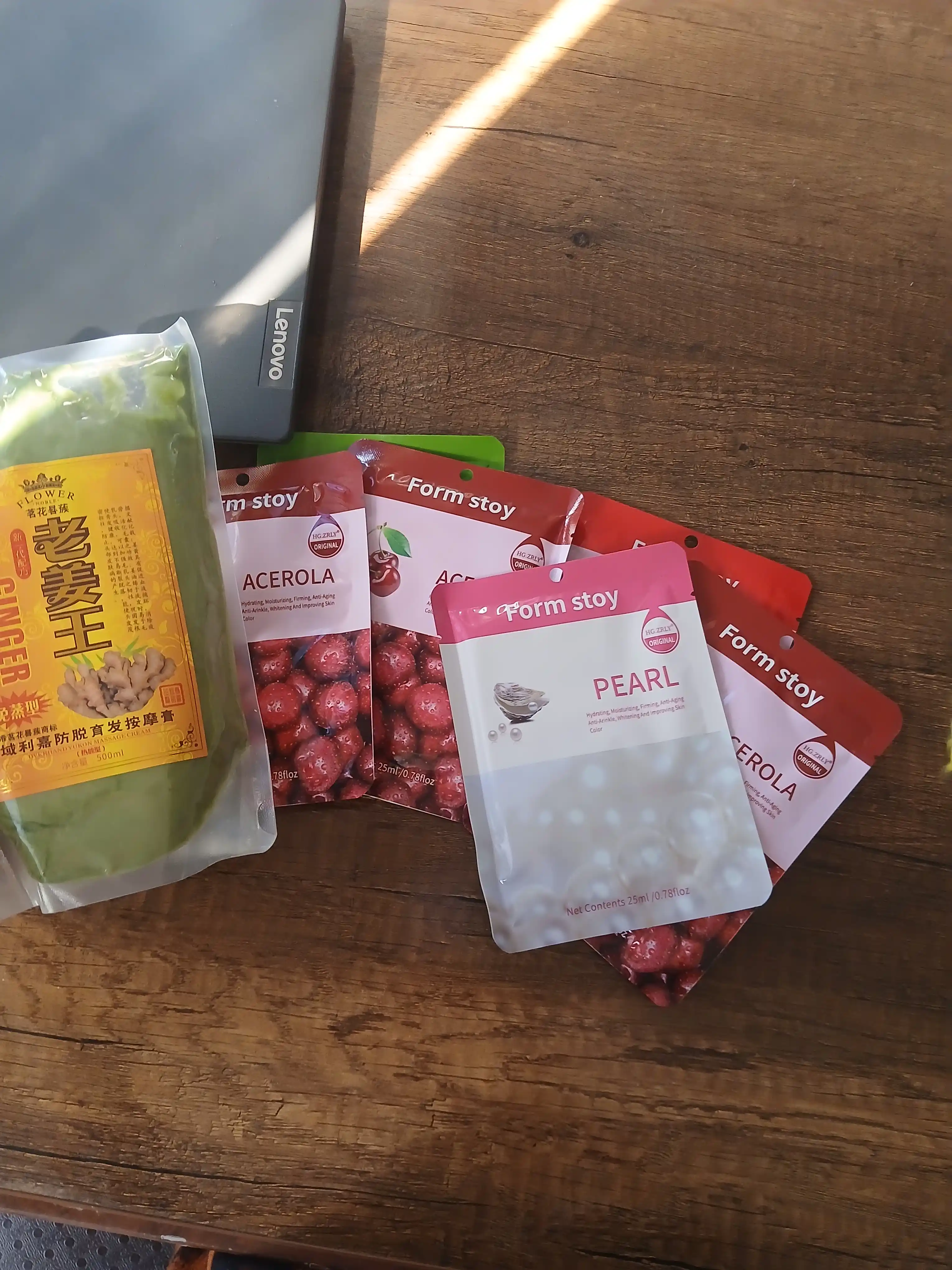 Soch o'sishi uchun zanjabil niqobi, soch to'kilishi va kepekka qarshi, 500 ml