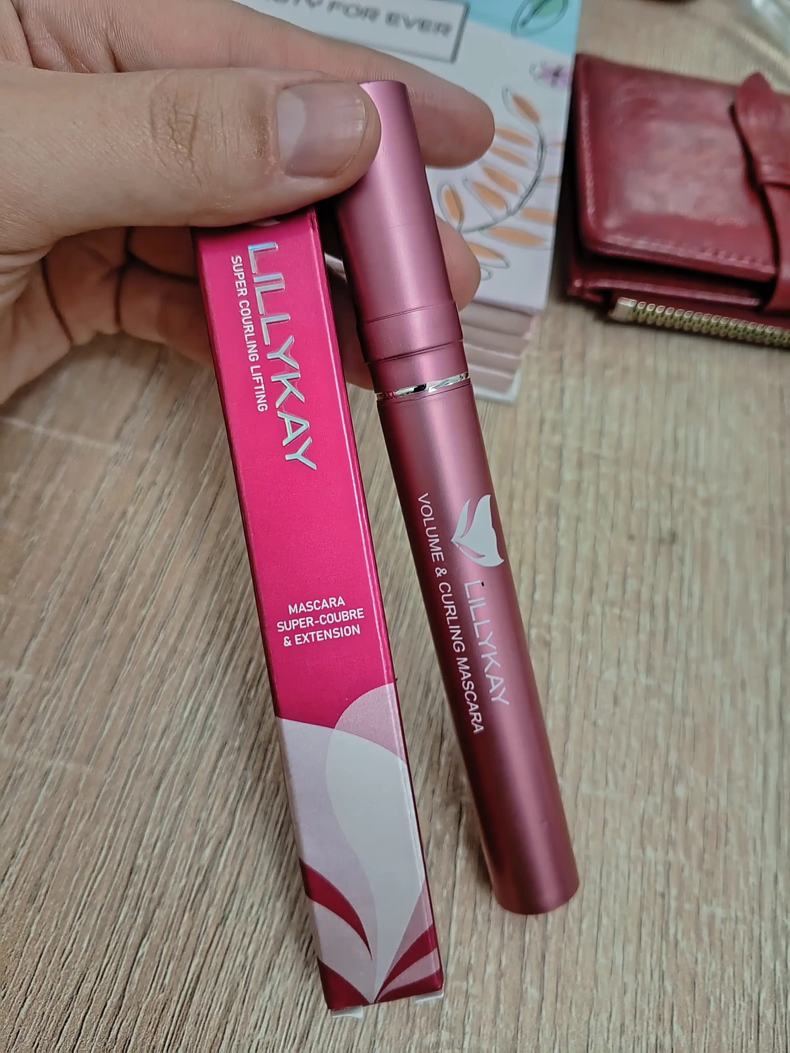 LillyKay Volume & Curling kiprik uchun tush, qora, Koreya