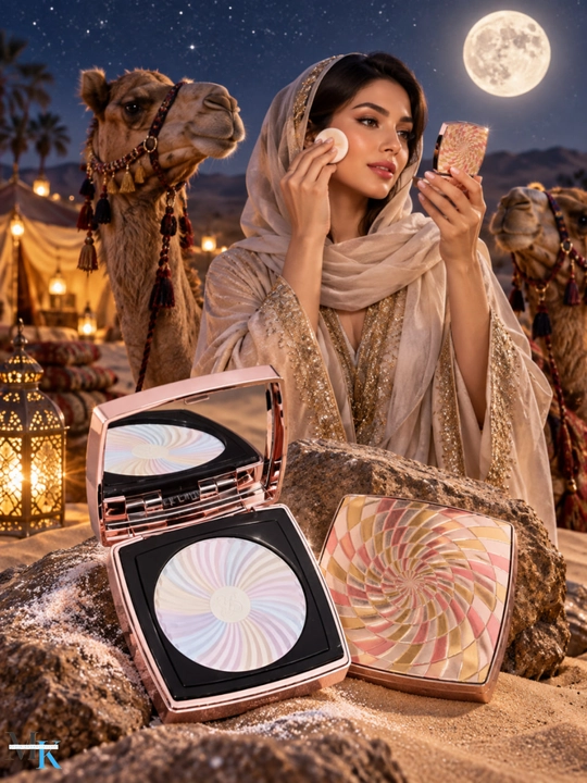 Pure Color Microbright Setting Powder 8 г — компактная пудра для лица