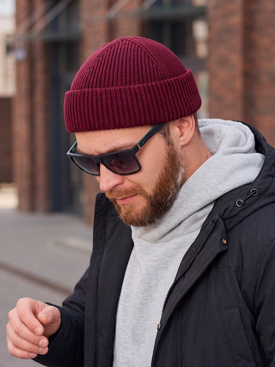 Erkaklar uchun qishki shapka beanie, bosh kiyim