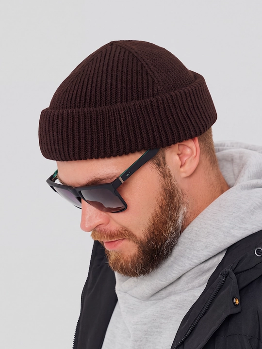 Erkaklar uchun qishki shapka beanie, bosh kiyim