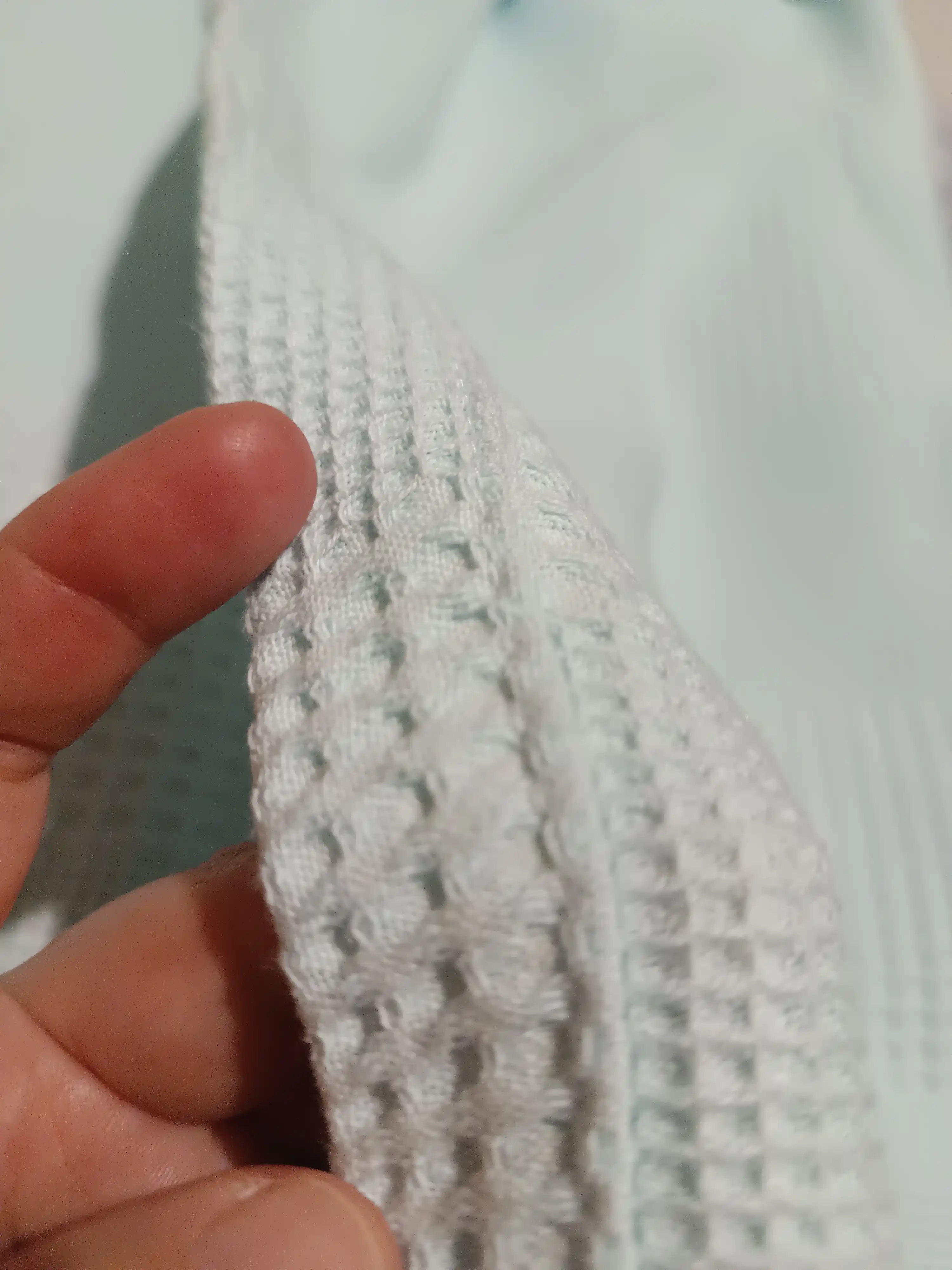 Покрывало Premium Waffle Sky Blue – Декоративное Покрывало на Кровать