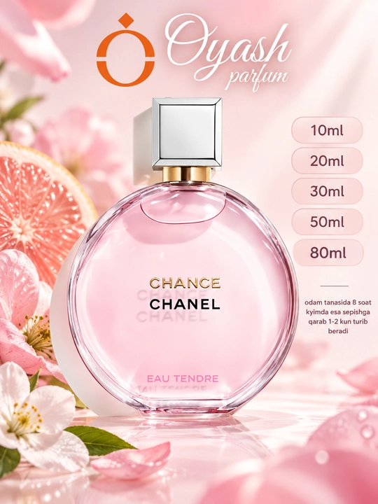 Chanel Tendre 10/20/30/50/80 мл - 