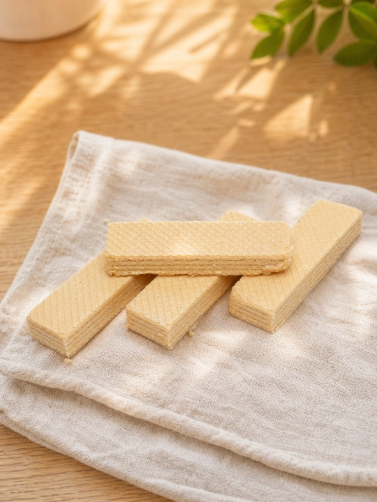 Vafli Roshen Wafers kokos va bodom, 216 g