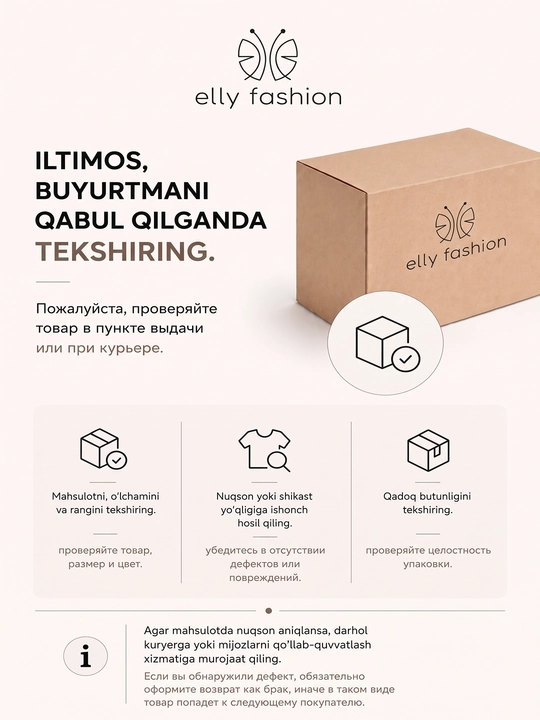 Ayollar klassik ko‘ylagi, uzun yengli bluzka, ofis uchun rubashka — ELLY FASHION
