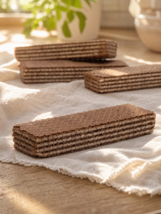 Вафли Roshen Wafers, какао-молоко, 216 г