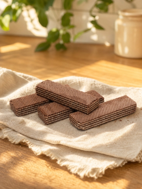 Вафли Roshen Wafers, какао-молоко, 216 г