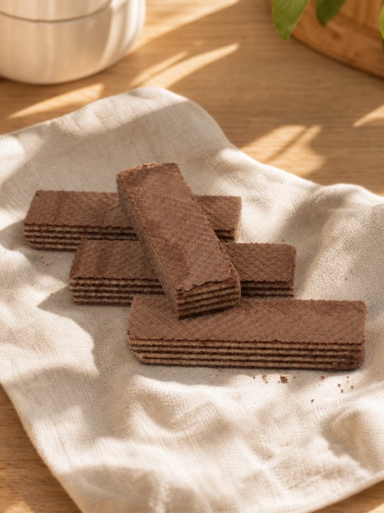 Вафли Roshen Wafers, какао-молоко, 216 г