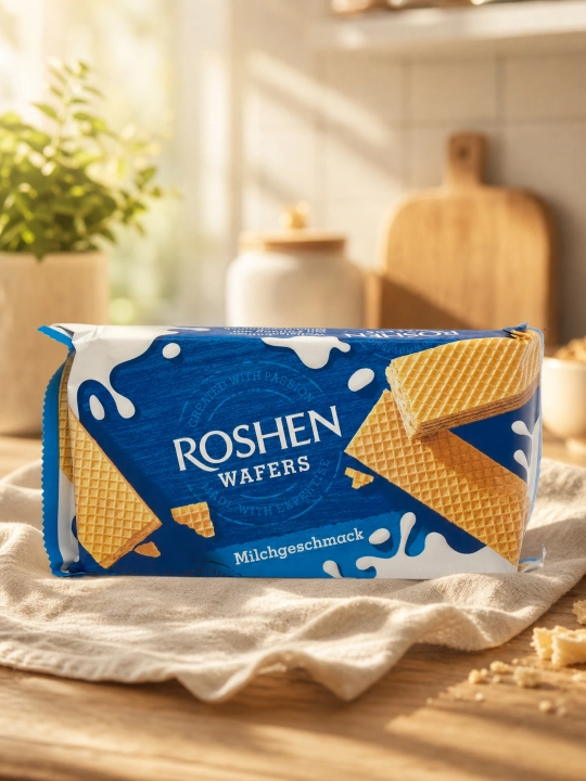 Вафли Roshen Wafers молоко, 216 г