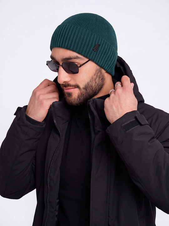 Qishki shapka erkaklar uchun beanie, bosh kiyim erkaklarga
