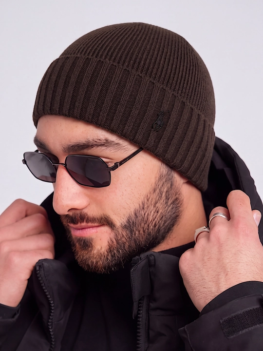 Qishki shapka erkaklar uchun beanie, bosh kiyim erkaklarga