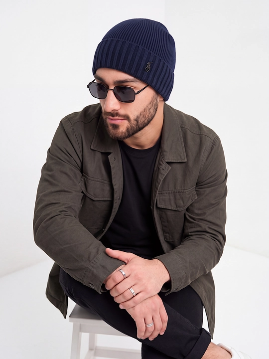 Qishki shapka erkaklar uchun beanie, bosh kiyim erkaklarga