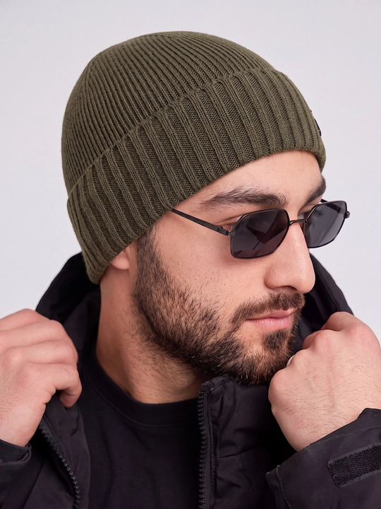 Qishki shapka erkaklar uchun beanie, bosh kiyim erkaklarga