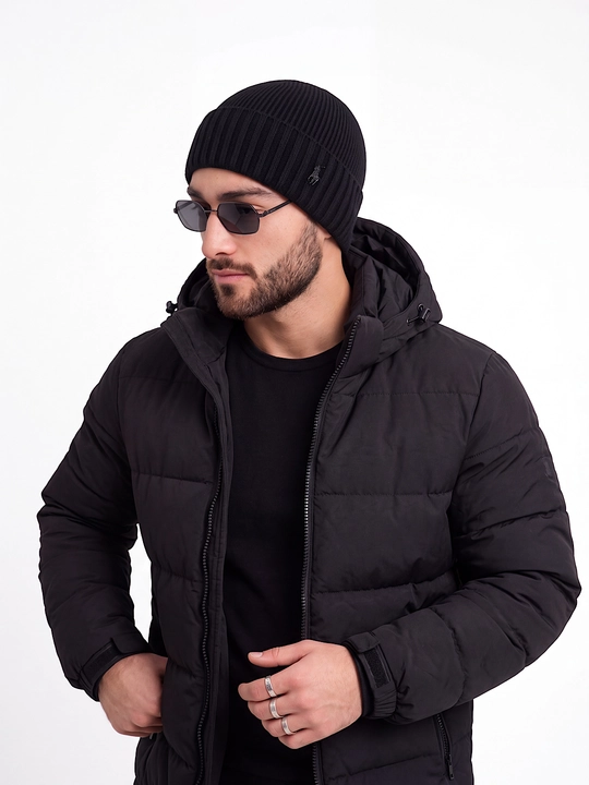 Qishki shapka erkaklar uchun beanie, bosh kiyim erkaklarga