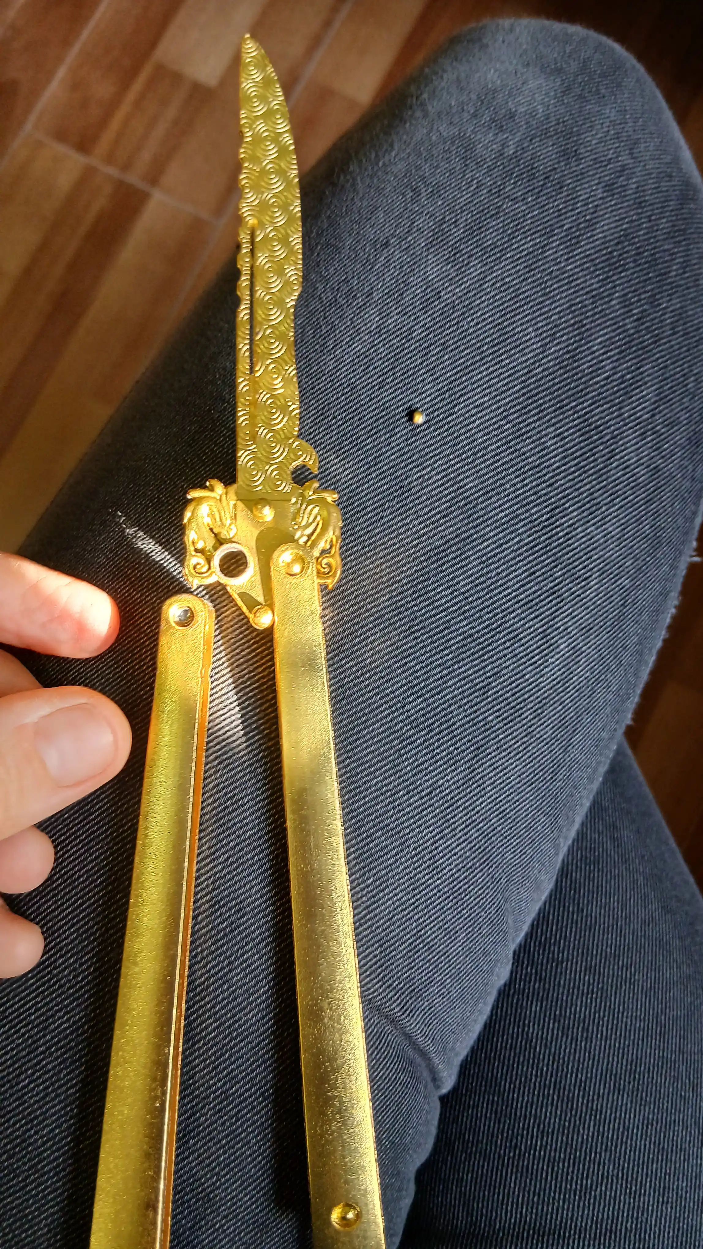 Pichoq-kapalak, organish va mashq qilish uchun, balisong