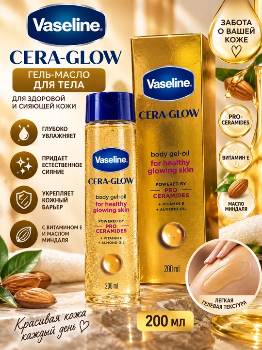 Vaseline Body Oil Parfum Fragrance – xushbo‘y tana yog‘i, massaj va teri parvarishi uchun - 
