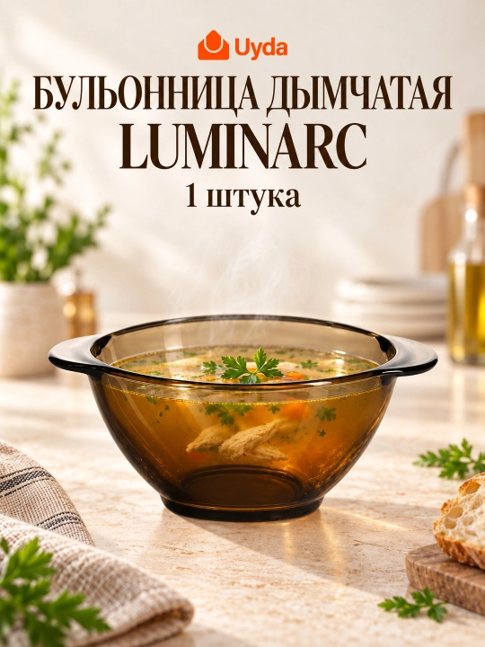 Bulyon idishi LUMINARC h8504 560ml 1 dona 6x1
