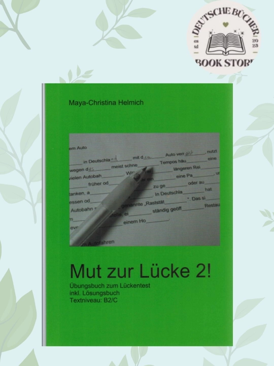 Книга по немецкому языку Mut zur Lücke 2 B2 C1 с ответами, упражнения по немецкому B2 C1 - 